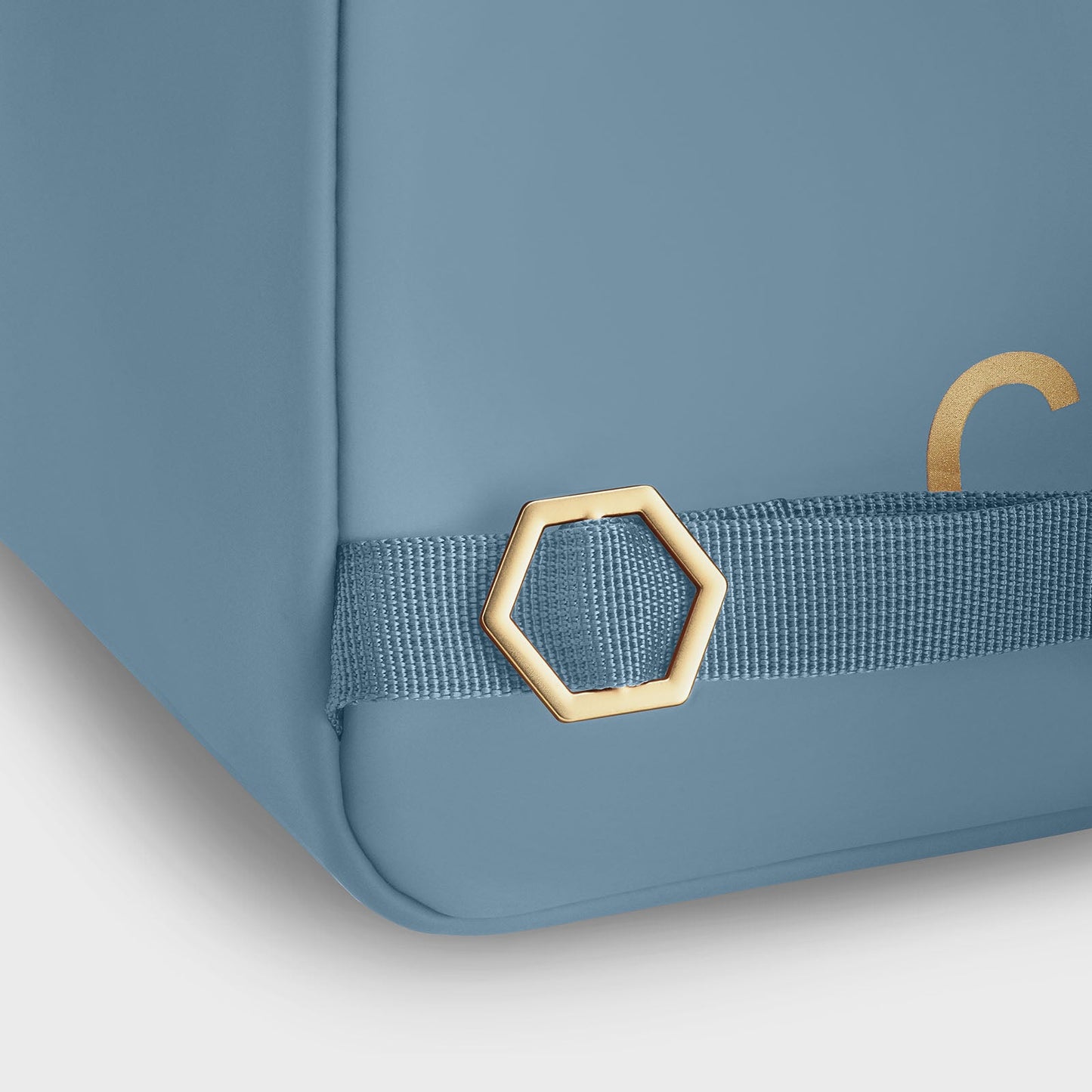 Cluse Nuitée 2.0 Backpack, Steel Blue, Gold Colour