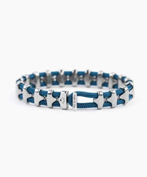 Pig And Hen Bold Bob Ocean Blue | Silver M 18CM