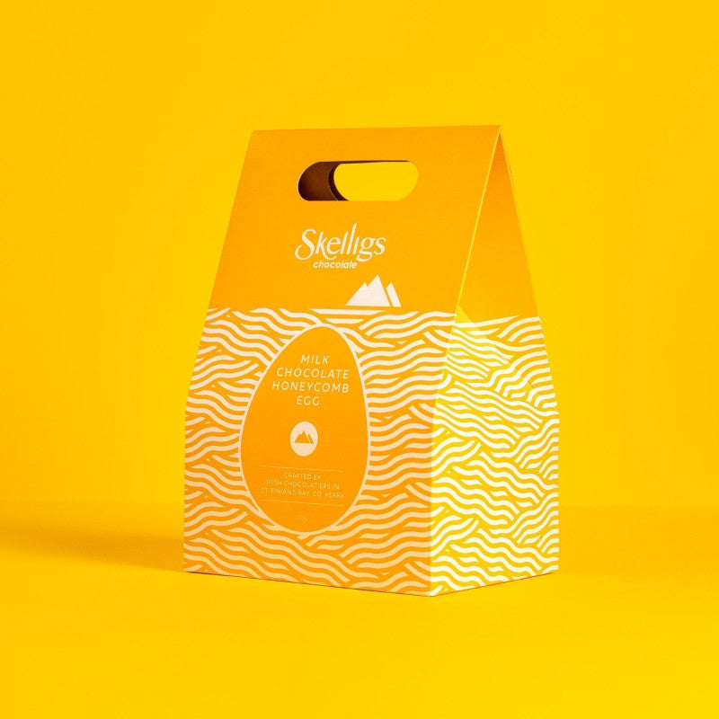 Skellig Chocolate Milk Chocolate Honeycomb Egg – 175g