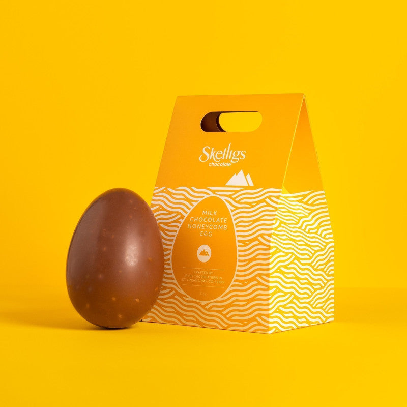 Skellig Chocolate Milk Chocolate Honeycomb Egg – 175g