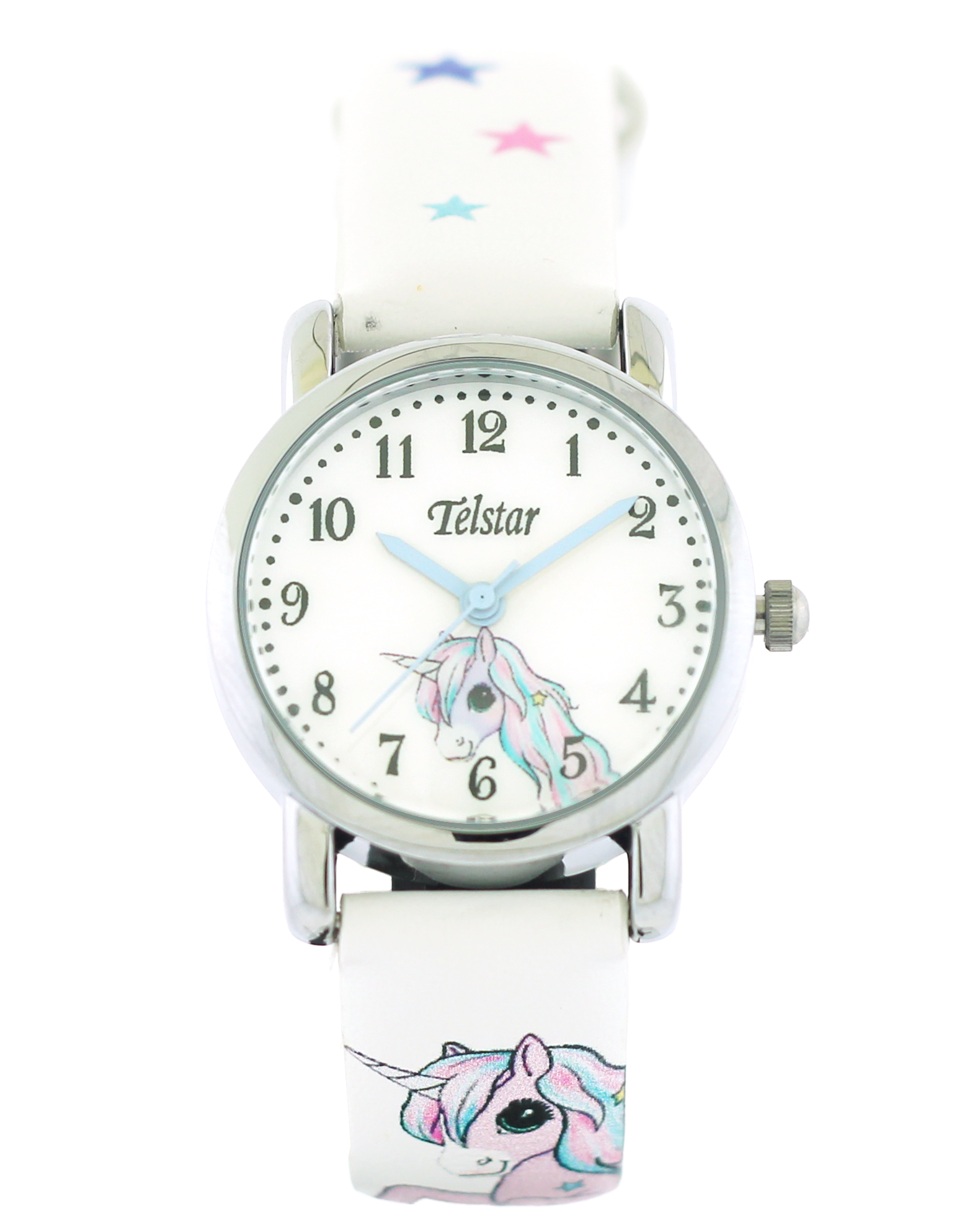 Telstar Girls Unicorn Watch White Strap