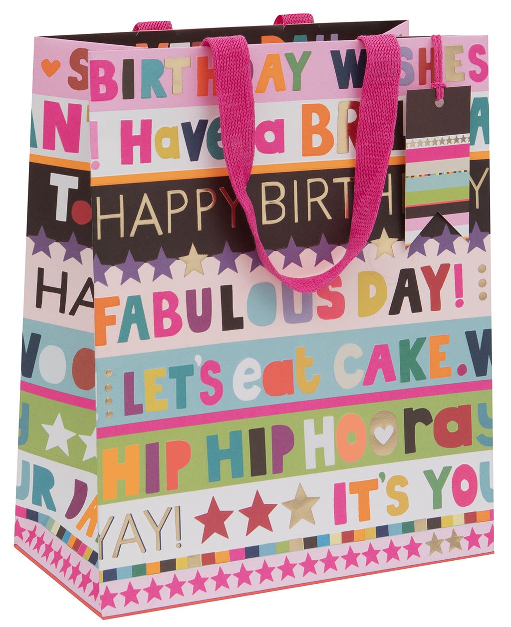 Birthday Female Large Gift Bag
