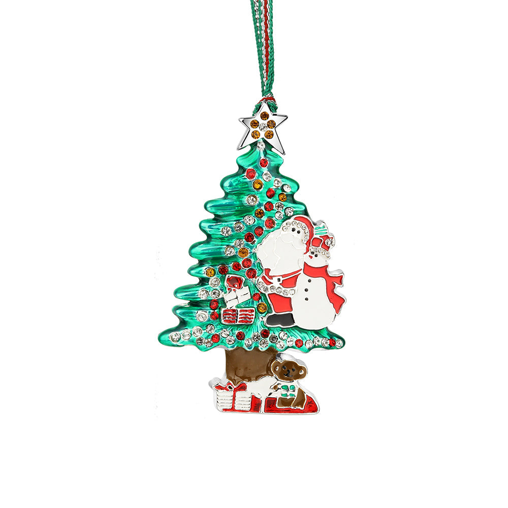 Newbridge Santa & Snowman Christmas Tree Decoration