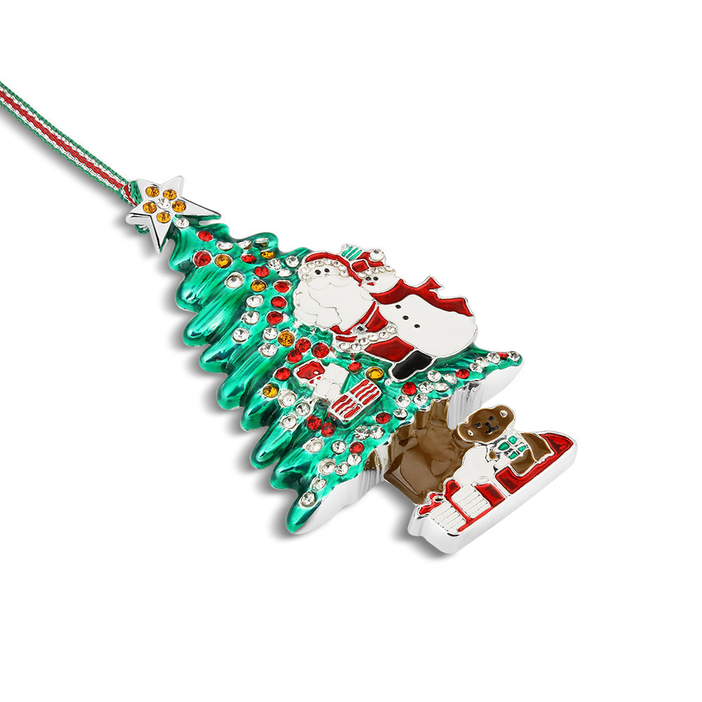 Newbridge Santa & Snowman Christmas Tree Decoration