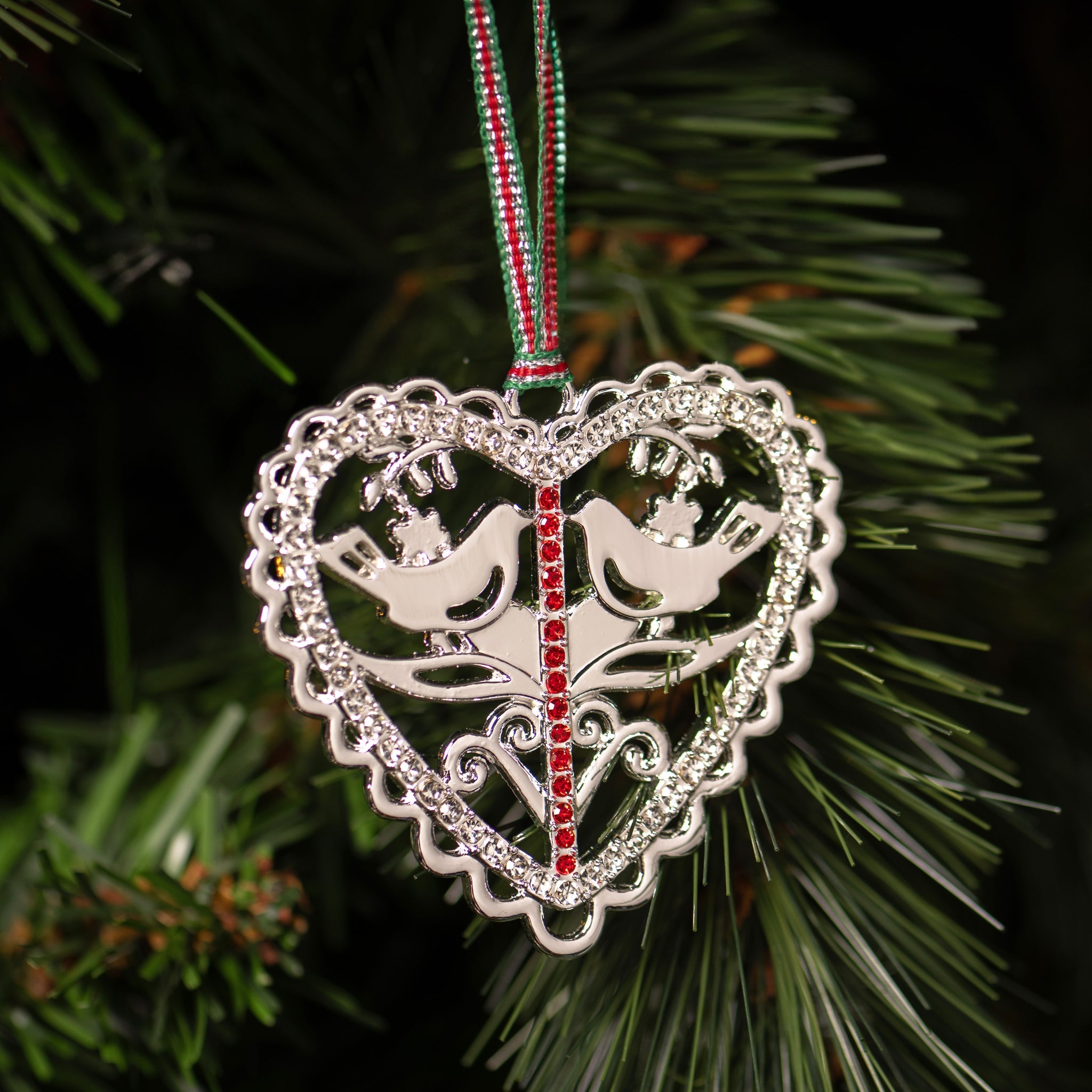 Newbridge Love Birds Christmas Tree Decoration