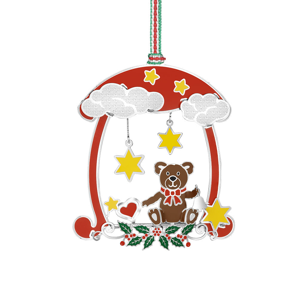 Newbridge Teddy Bear Mobile Christmas Tree Decoration