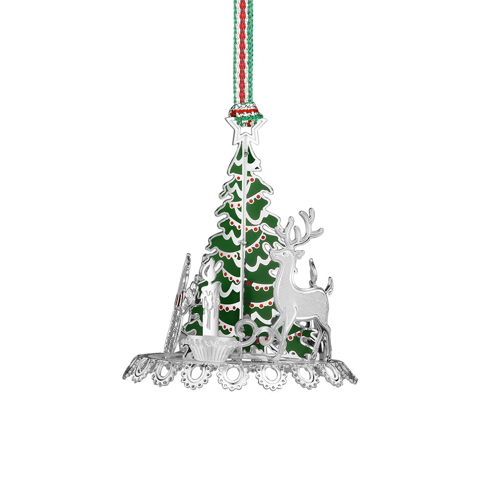 Newbridge Snowman Carousel Christmas Tree Decoration
