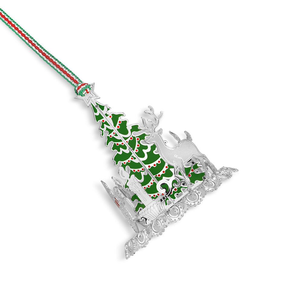 Newbridge Snowman Carousel Christmas Tree Decoration