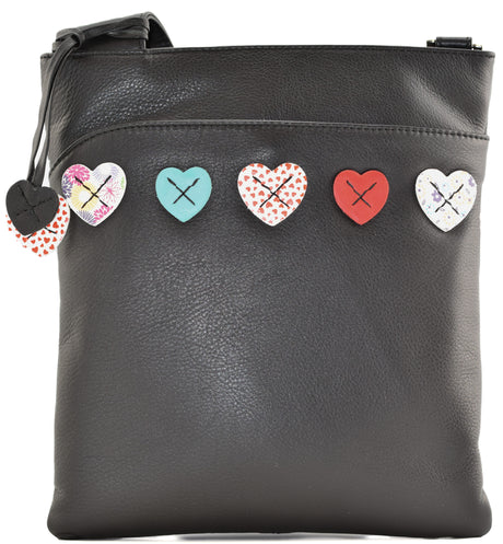 Lucy Black Cross Body Bag