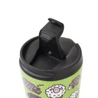 Green Cute Sheep Thermal Coffee Cup