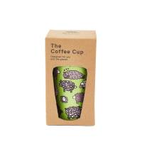 Green Cute Sheep Thermal Coffee Cup