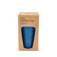 Navy Disrupted Cubes Thermal Coffee Cup