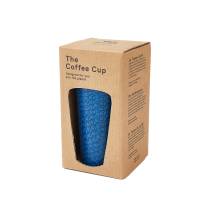 Navy Disrupted Cubes Thermal Coffee Cup