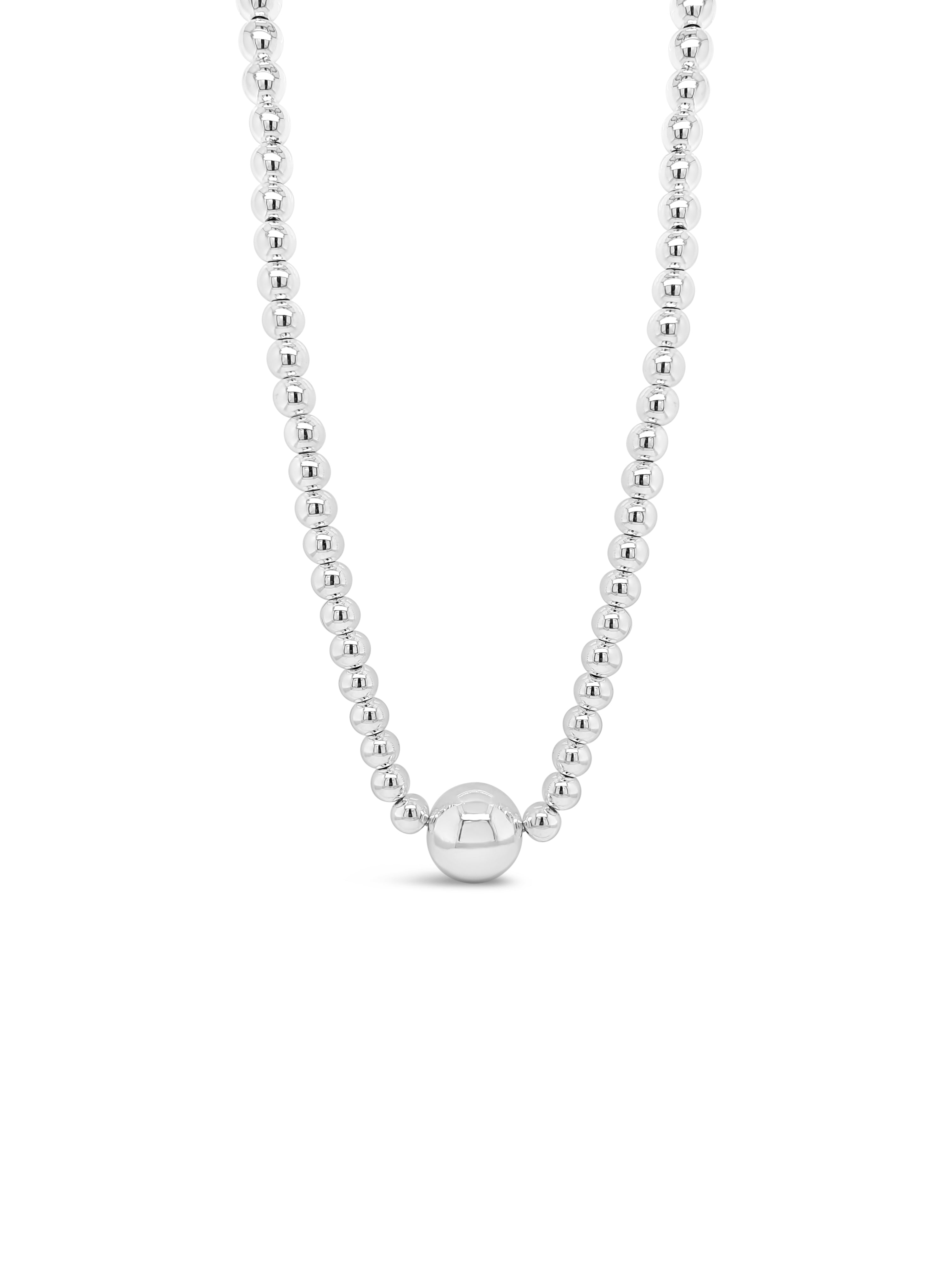 Absolute Silver Beaded Silver Ball