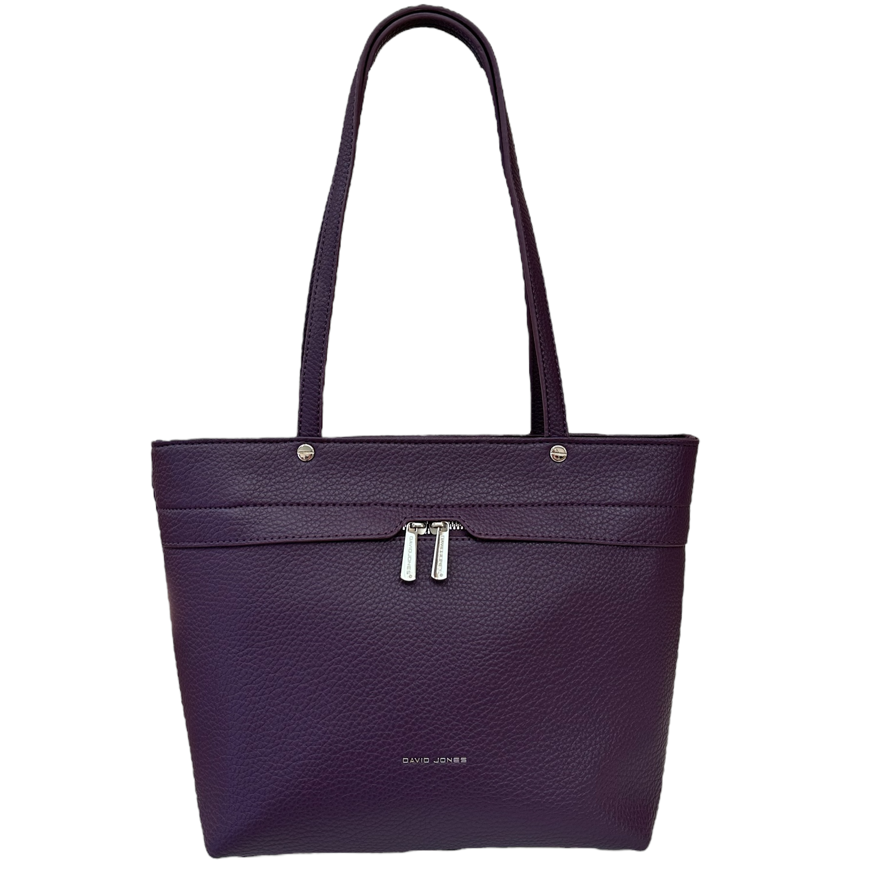 David Jones Purple Shopper Handbag