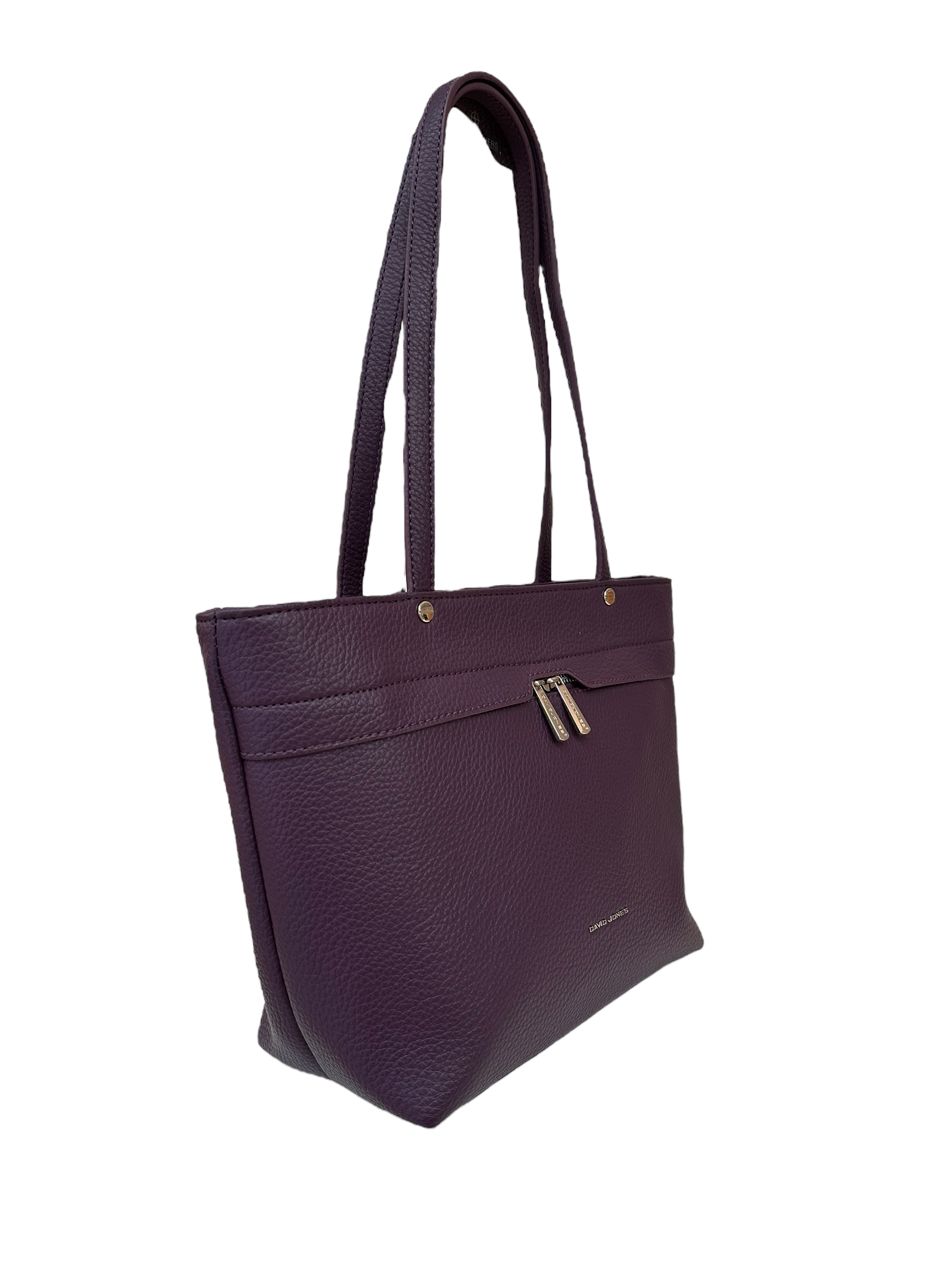 David Jones Purple Shopper Handbag