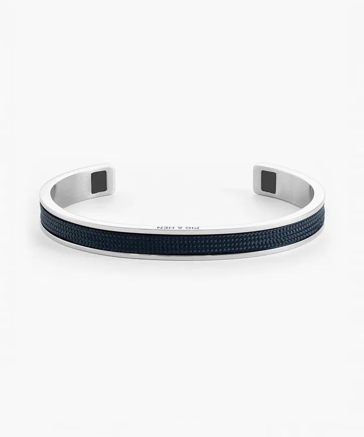 Pig And Hen Navarch 9mm Navy | Silver L 20CM