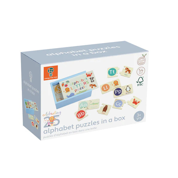 Alphabet Puzzles in a Box
