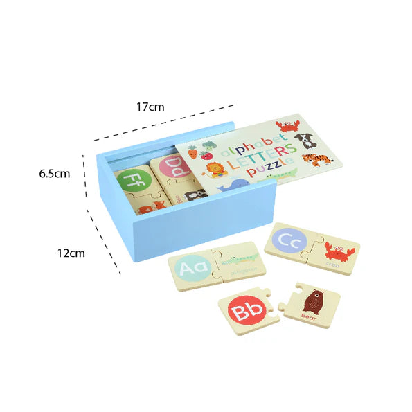 Alphabet Puzzles in a Box
