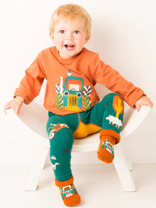 Rustic Farmyard Outfit 0-6 Months