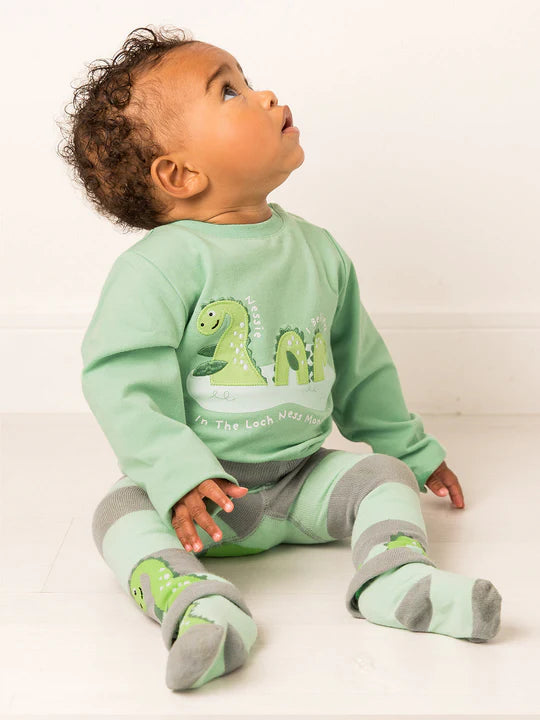 Nessie Dinosaur Outfit 0-6 Months