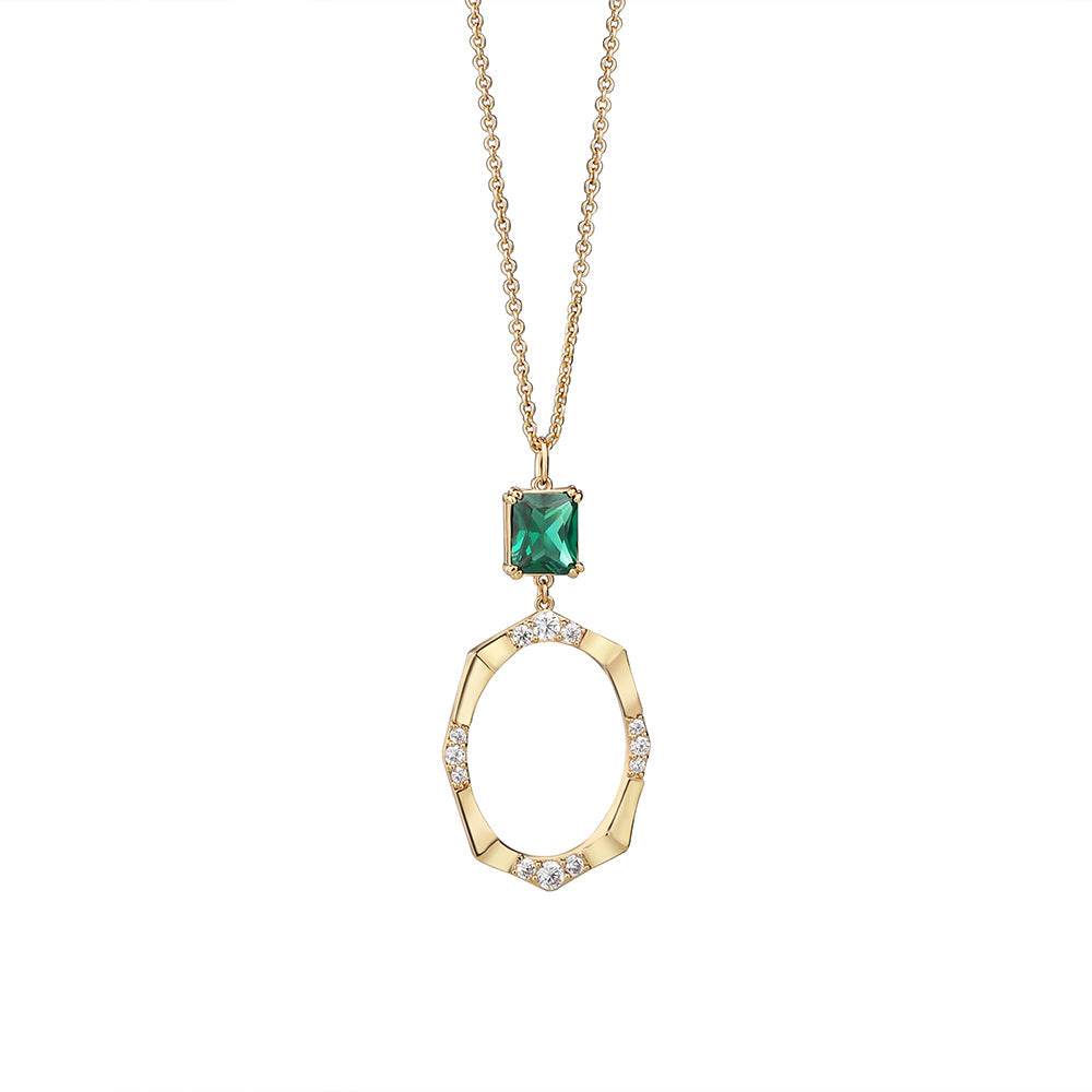Newbridge Gold And Green Pendant