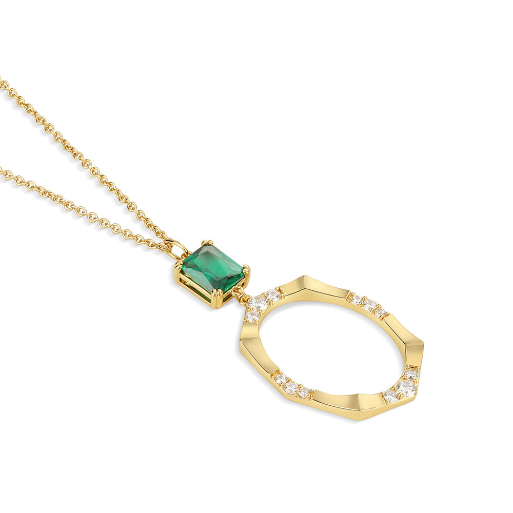 Newbridge Gold And Green Pendant