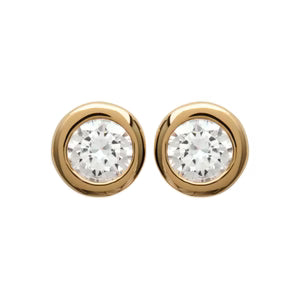 Round About Midnight Stud Earrings