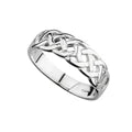 Sterling Silver Celtic Woven Ring Size 9