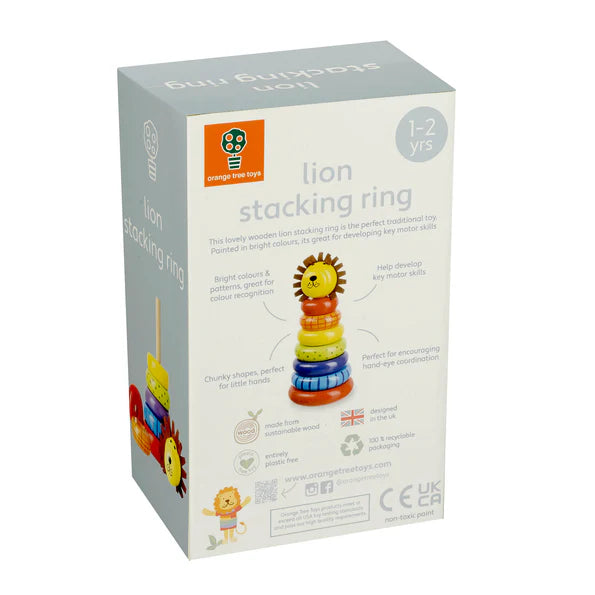 Lion Stacking Ring