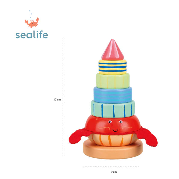 Hermit Crab Stacking Ring