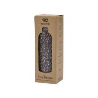Black Ditsy Thermal Bottle