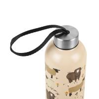 Beige Sheep Realism Thermal Bottle
