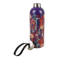 Purple Lush Floral Thermal Bottle