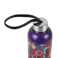 Purple Lush Floral Thermal Bottle