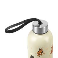 Beige Beloved Cats Thermal Bottle