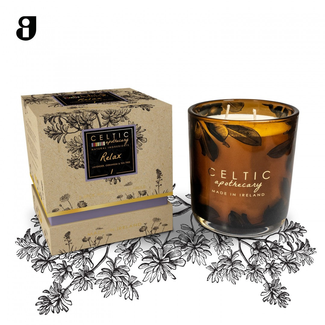 Relax Apothecary Double Wick Candle