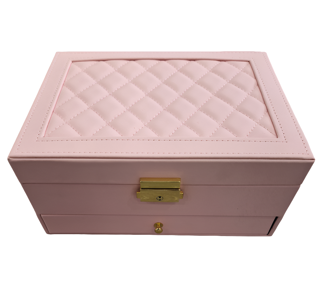 Pink Luxury Jewellery Box