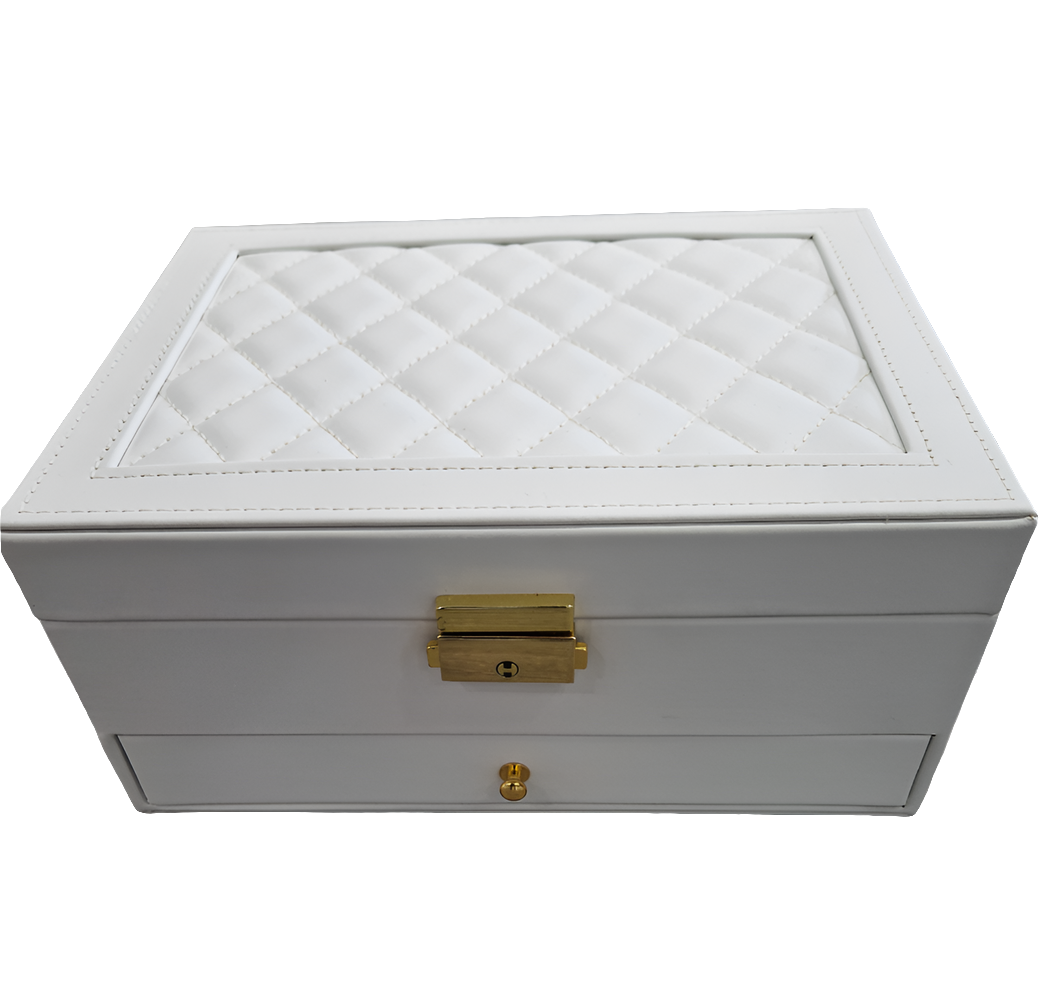 White Luxury Jewellery Box