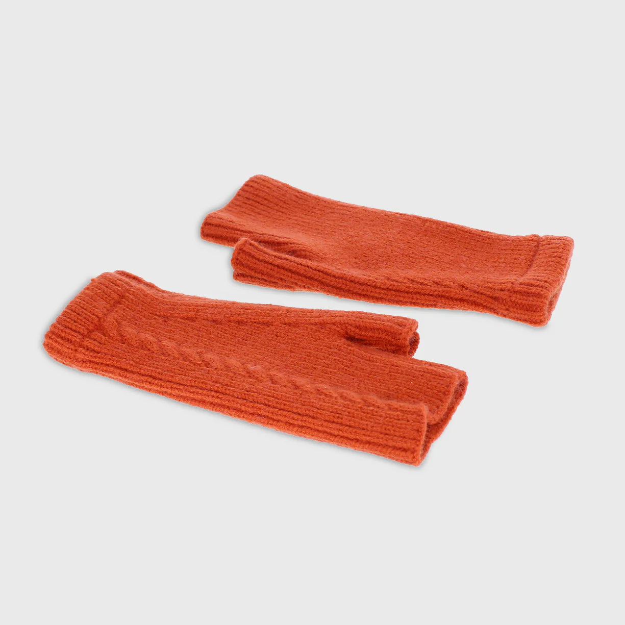 Ruby Fingerless Gloves Burnt Orange