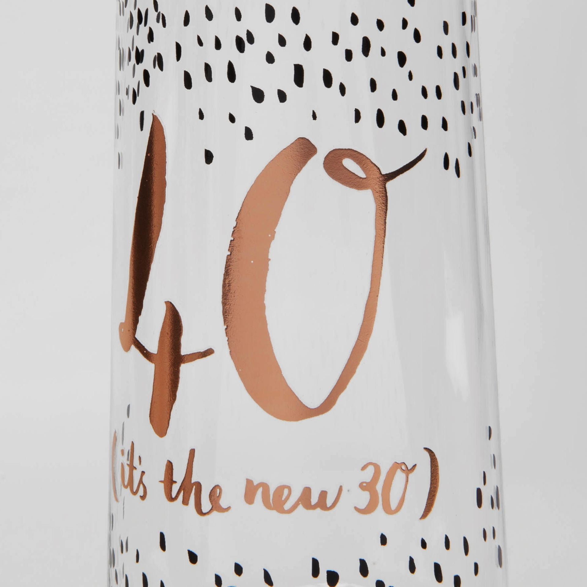 Luxe Birthday Flute 40