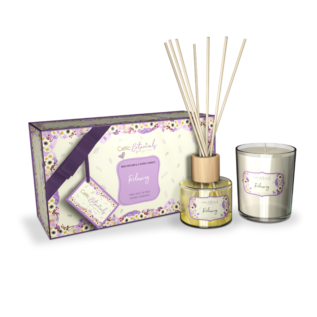 Relaxing Candle And Diffuser Gift Box