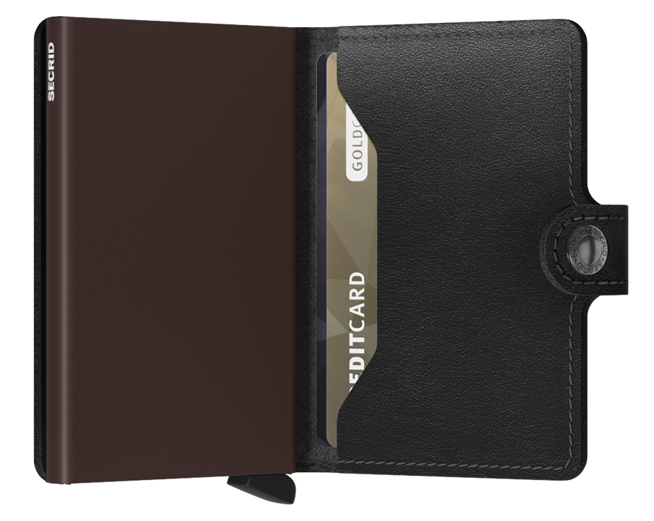 Secrid Miniwallet Original Black-Brown