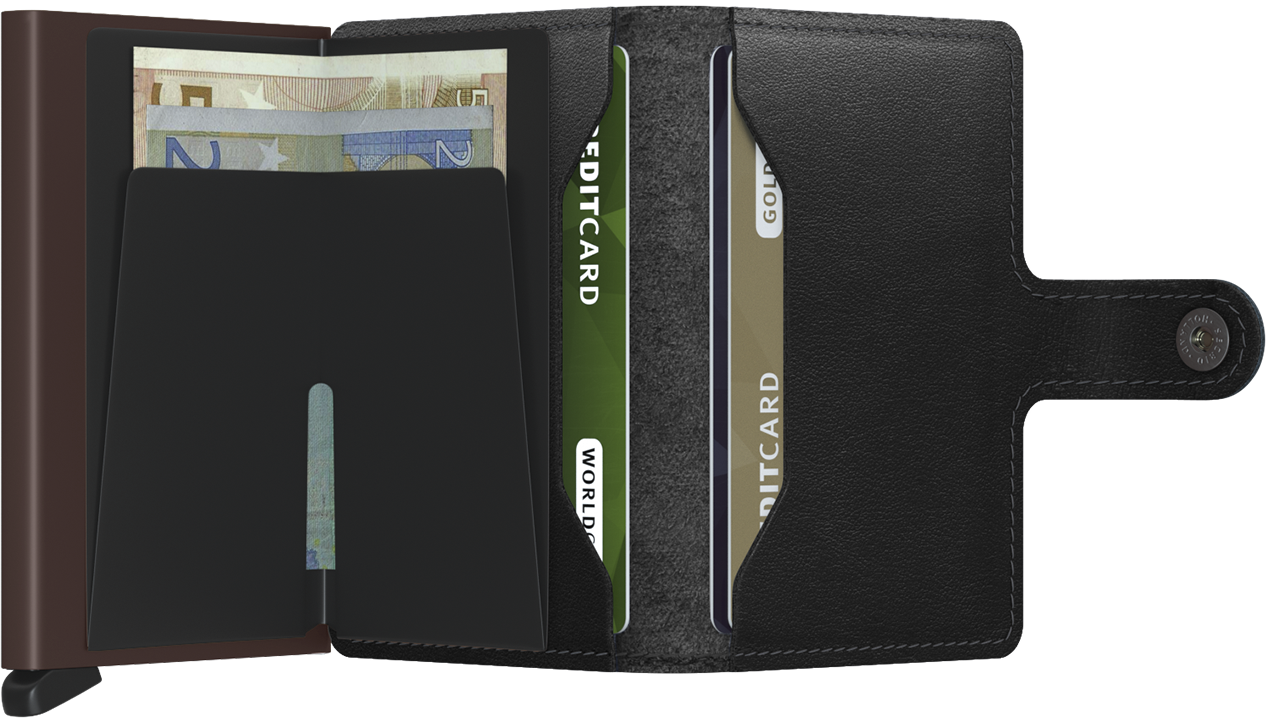 Secrid Miniwallet Original Black-Brown
