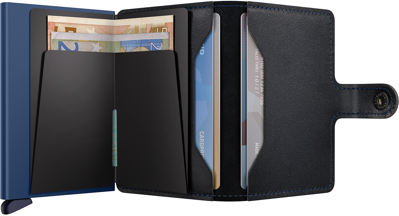 Secrid Miniwallet Original Black-Navy