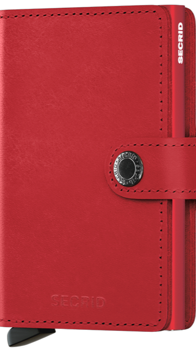 Secrid Original Miniwallet Red With Red Front