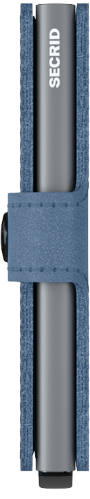 Secrid Original Miniwallet Ice Blue With Silver Frontium - Cards