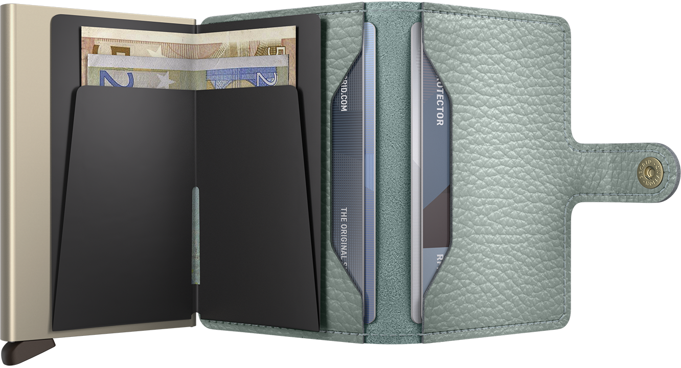 Green Miniwallet Pebble Sea Green