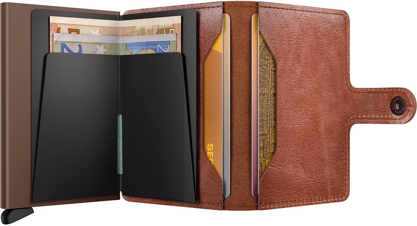Secrid Miniwallet Vintage Cognac-Brown