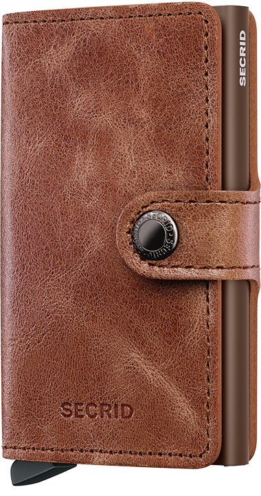 Secrid Miniwallet Vintage Cognac-Brown